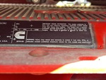 NN432659 - 2022 International LT625: Emission Label
