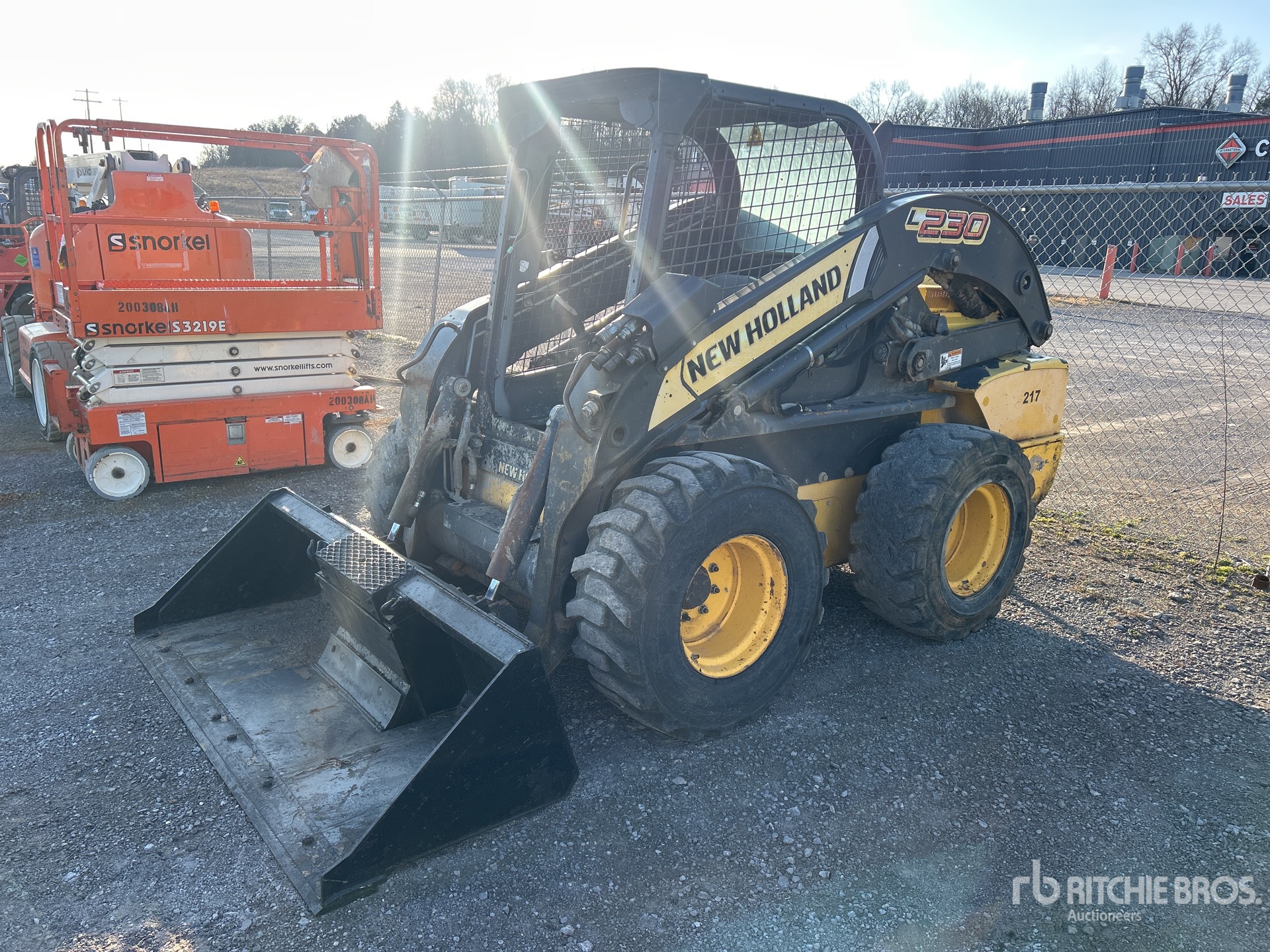 General Appearance with Picture, Left Front Corner