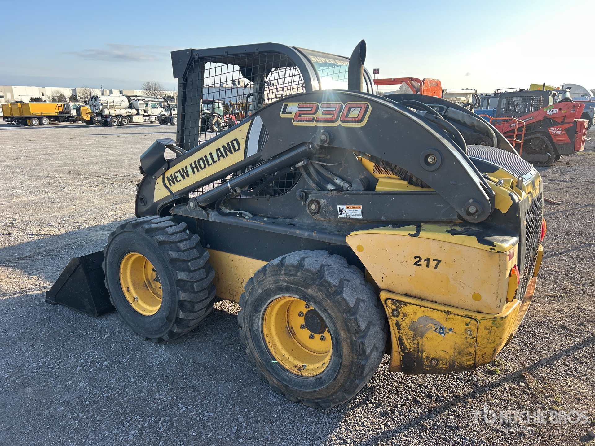 General Appearance with Picture, Left Rear Corner