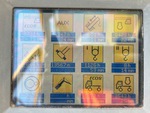 Upper Control Station with Hour Meter Reading