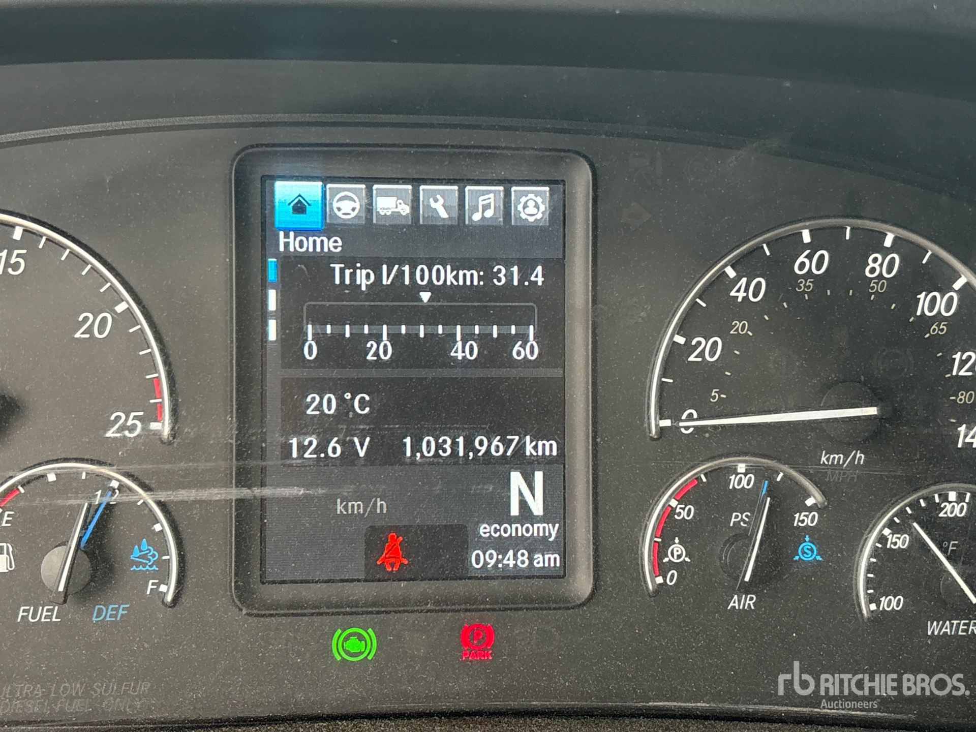 General Appearance with Hour Meter / Odometer