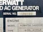 General Appearance with Unit Serial Number