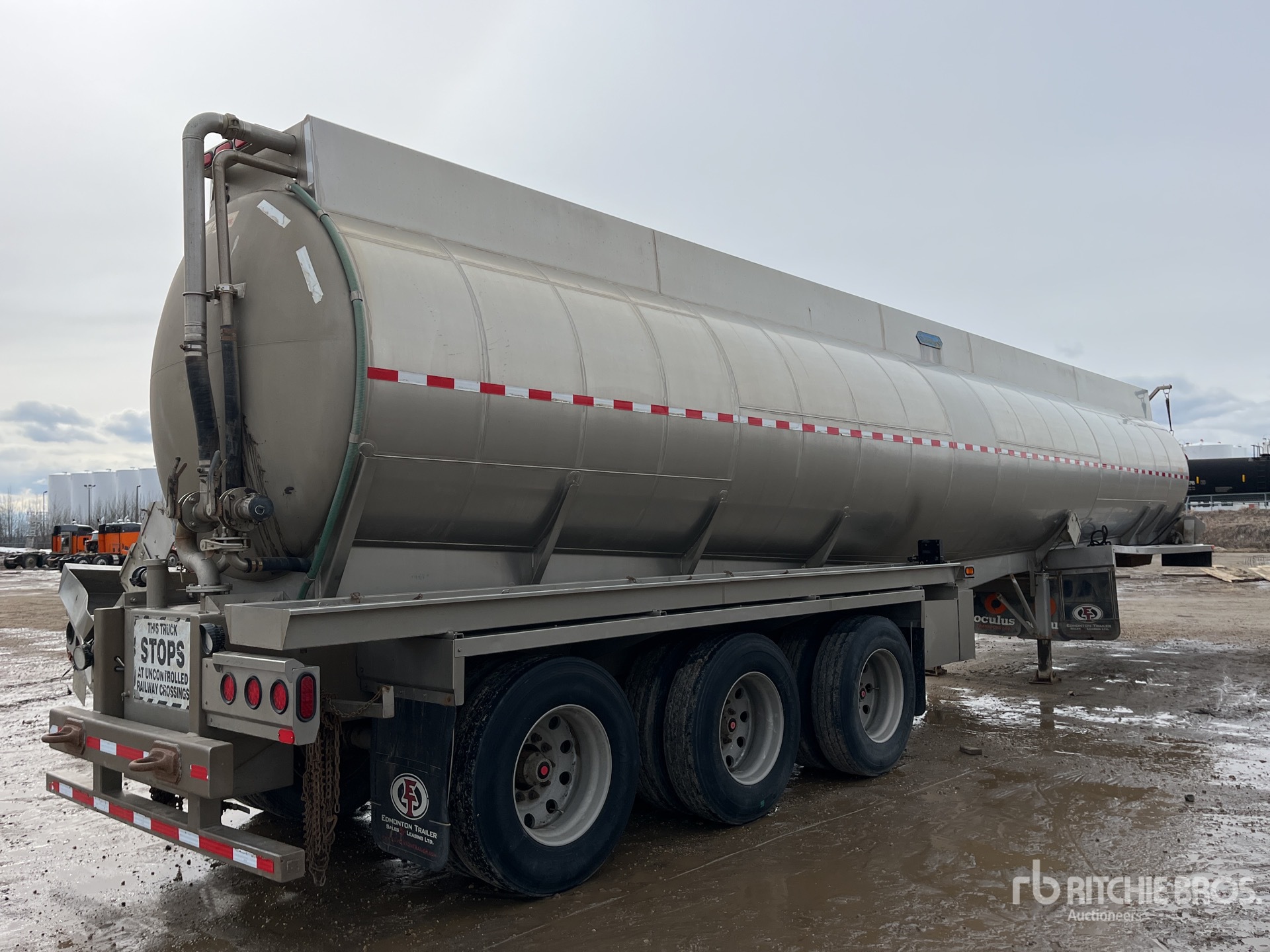 2014 Lazer Inox 44000 L Tri/A Tanker Trailer (Inoperable) | Ritchie ...
