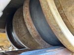 Undercarriage with Left Track Rollers