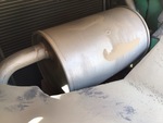 Engine with Exhaust System