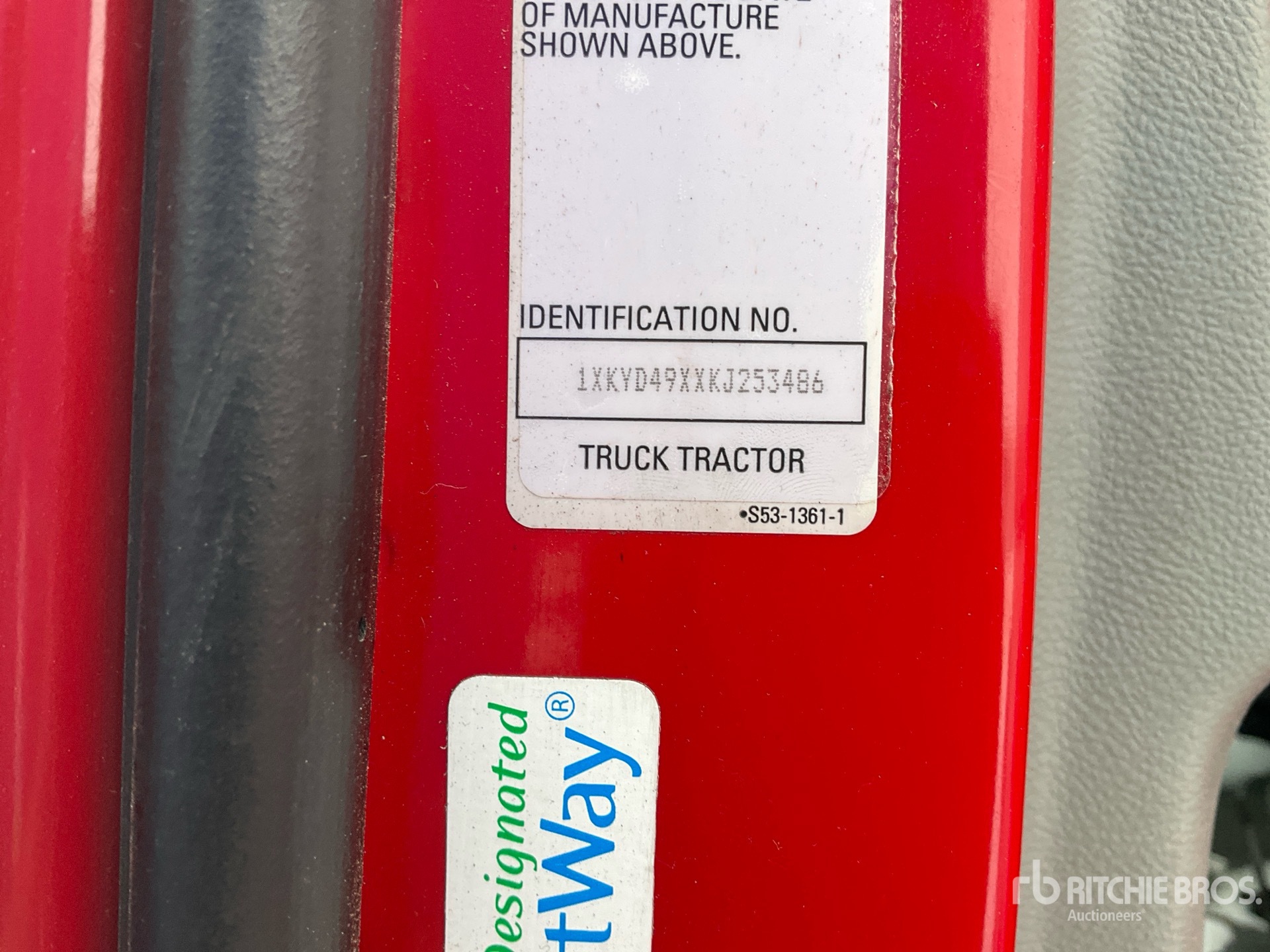 General Appearance with N.º de serie/VIN