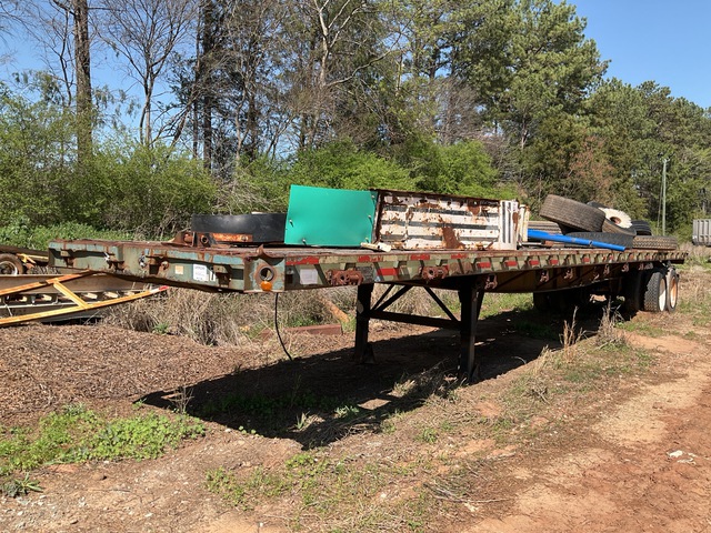1987 Great Dane GPS-45 45 ft T/A Flatbed Trailer