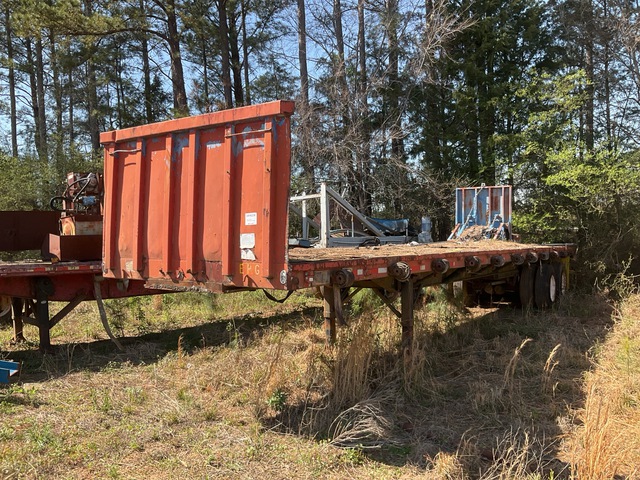 1979 Dorsey DGTW-I-276 65000 lb 40 ft T/A Flatbed Trailer