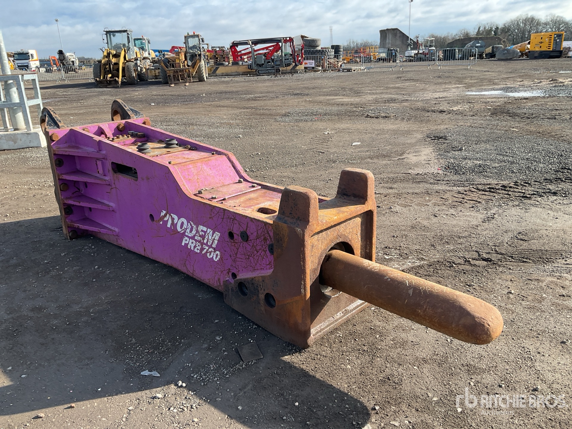Prodem PRB700 3800 mm 100 Ton Excavator Hydraulic Breaker | Ritchie ...