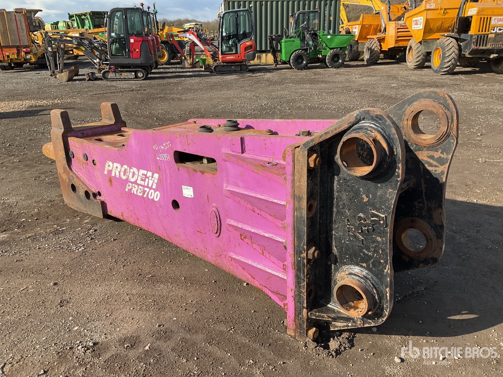Prodem PRB700 3800 mm 100 Ton Excavator Hydraulic Breaker | Ritchie ...