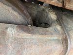 Undercarriage with Left Track Tensioner