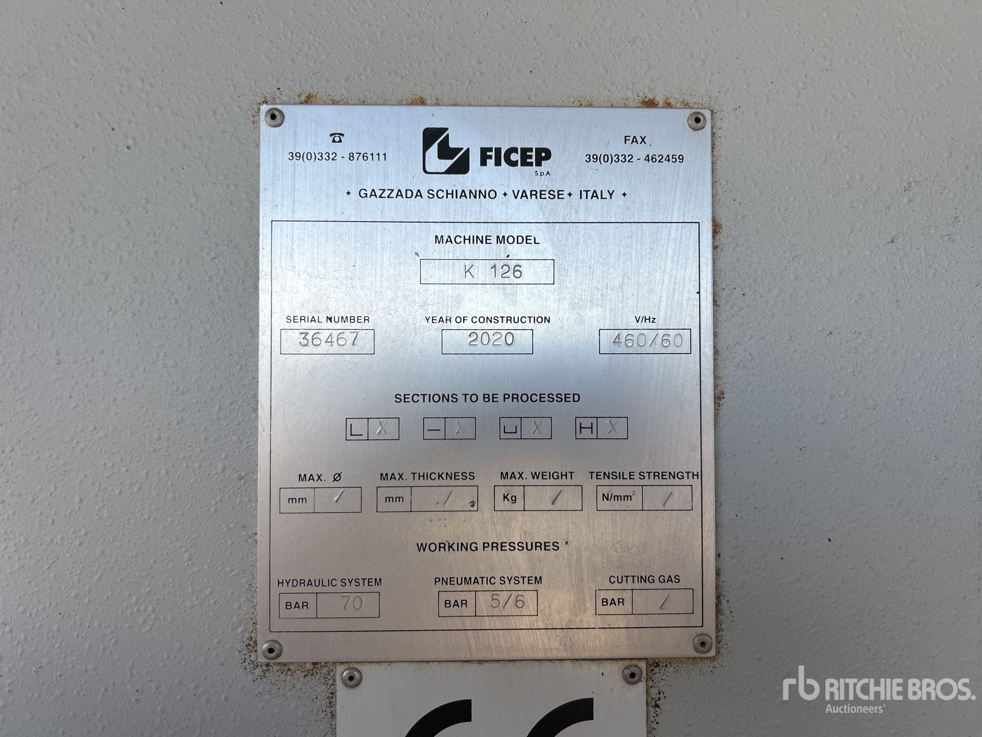 General Appearance with Numéro de série/Numéro d'identification du véhicule automobile