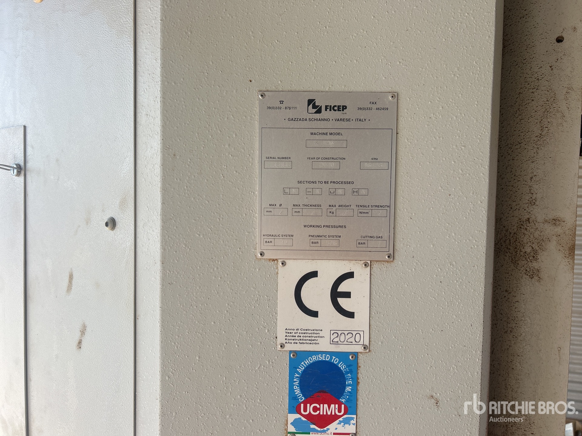 General Appearance with Numéro de série/Numéro d'identification du véhicule automobile