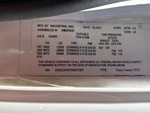 NN617287 - 2022 International LT625: Motor Vehicle Safety Standards Label