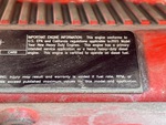 NN617287 - 2022 International LT625: Emission Label