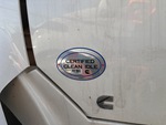 NN235845 - 2022 International LT625: Clean Idle Sticker