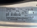 NN235845 - 2022 International LT625: Motor Vehicle Safety Standards Label