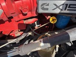 NN433572 - 2022 International LT625: Engine Oil level on Dipstick