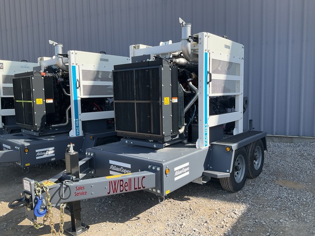 2023 Atlas Copco PAC H64 Trailer-Mounted T/A Water Pump (Unused)
