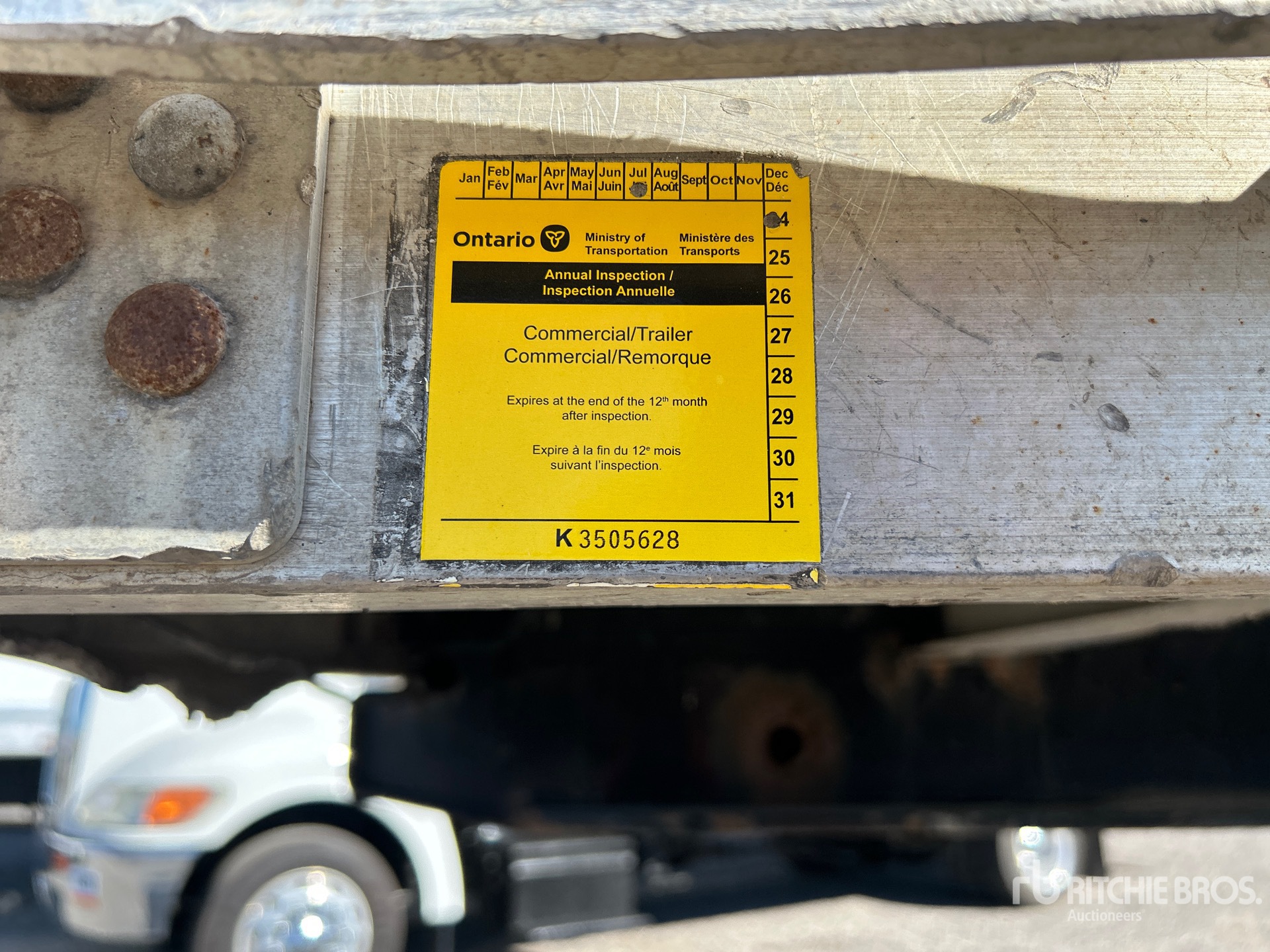 2016 Load King 48 ft T/A Spread Axle