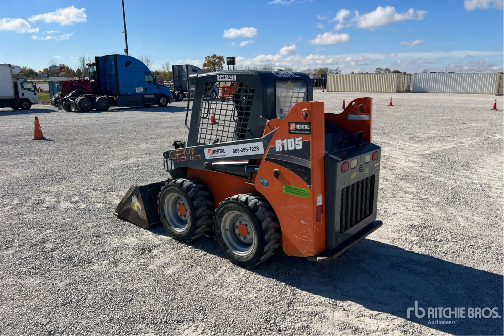 General Appearance with Picture, Left Rear Corner