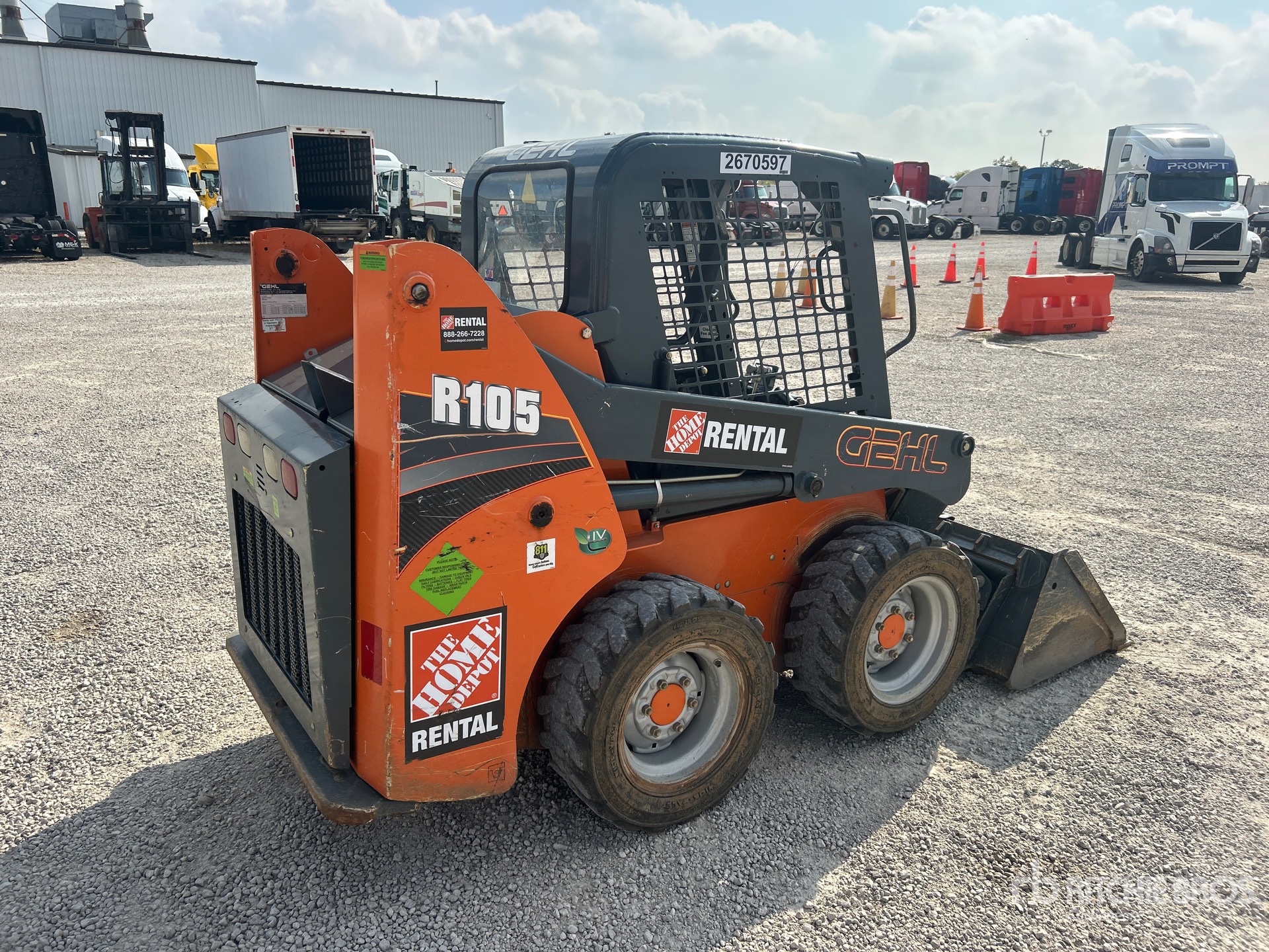 General Appearance with Picture, Right Rear Corner