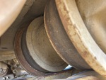 Undercarriage with Left Track Rollers