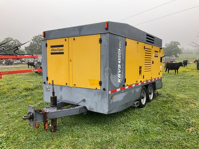 2016 Atlas Copco XRVS1000 Mobile Air Compressor 2016 Atlas Copco XRVS1000 Mobile Air Compressor