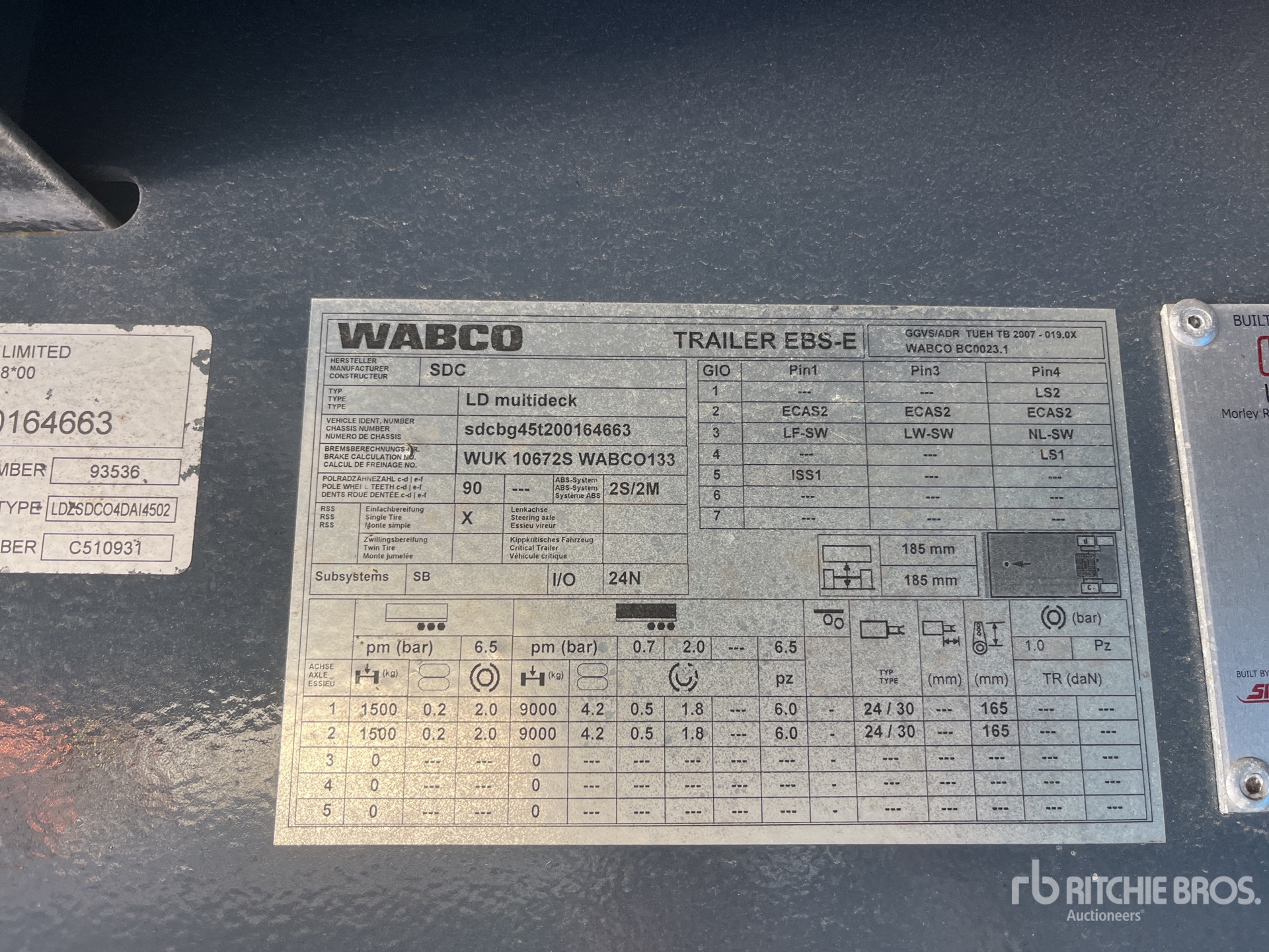 Aspect général with Numéro de série/Numéro d'identification du véhicule automobile