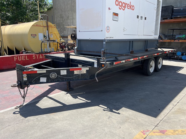 2014 ABU 10220SH280 20 ft T/A Flatbed Trailer