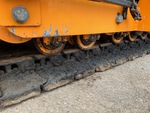 Undercarriage with Left Track Rollers
