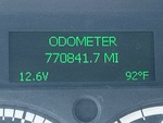 General Appearance with Hour Meter / Odometer