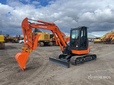 2008 Hitachi ZX50U-2 Mini Excavator | Ritchie Bros. Auctioneers