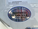 JN526305 - 2018 International LT625: Clean Idle Sticker