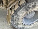 Underbody with Left Front Drive Tires