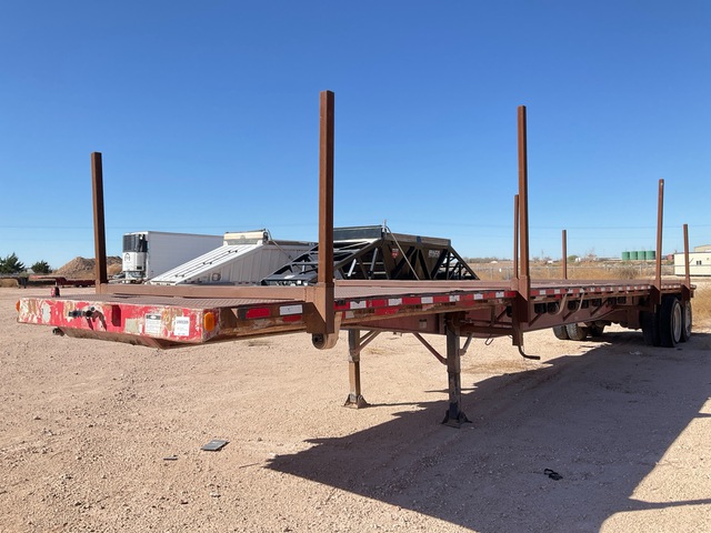 1991 Fruehauf Flatbed Trailer