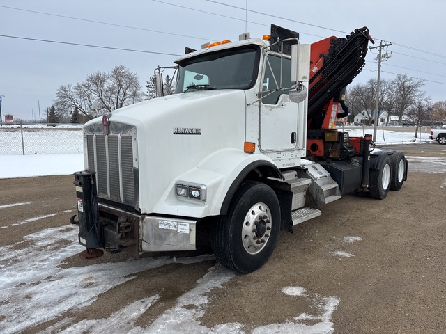 2004 Palfinger PK26502 Knuckle Boom on 2004 Kenworth T800 6x4 Boom Truck