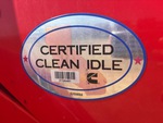 MN341699 - 2021 International LT625: Clean Idle Sticker