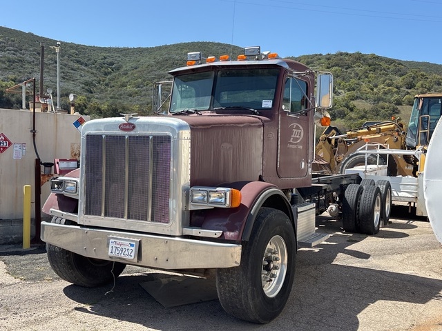 2001 Peterbilt 357 6x4 Cab and Chassis (Inoperable)