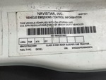 NN433574 - 2022 International LT625: Emission Label