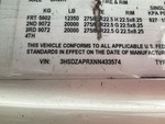 NN433574 - 2022 International LT625: Serial Number / VIN