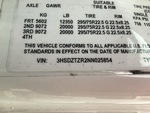 NN025854 - 2022 International LT625: Serial Number / VIN