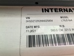 NN025854 - 2022 International LT625: Second Serial Number/VIN Photo