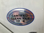 MN448484 - 2021 International LT625: Clean Idle Sticker