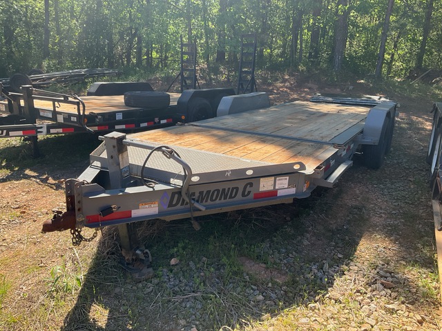 2019 Diamond C HDT207 20 ft T/A Tilt Deck Trailer