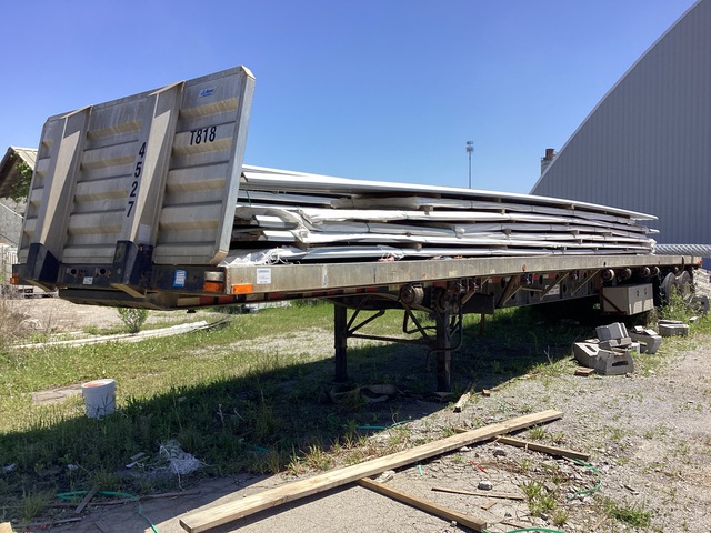 2007 Transcraft Eagle F2 45 ft T/A Flatbed Trailer