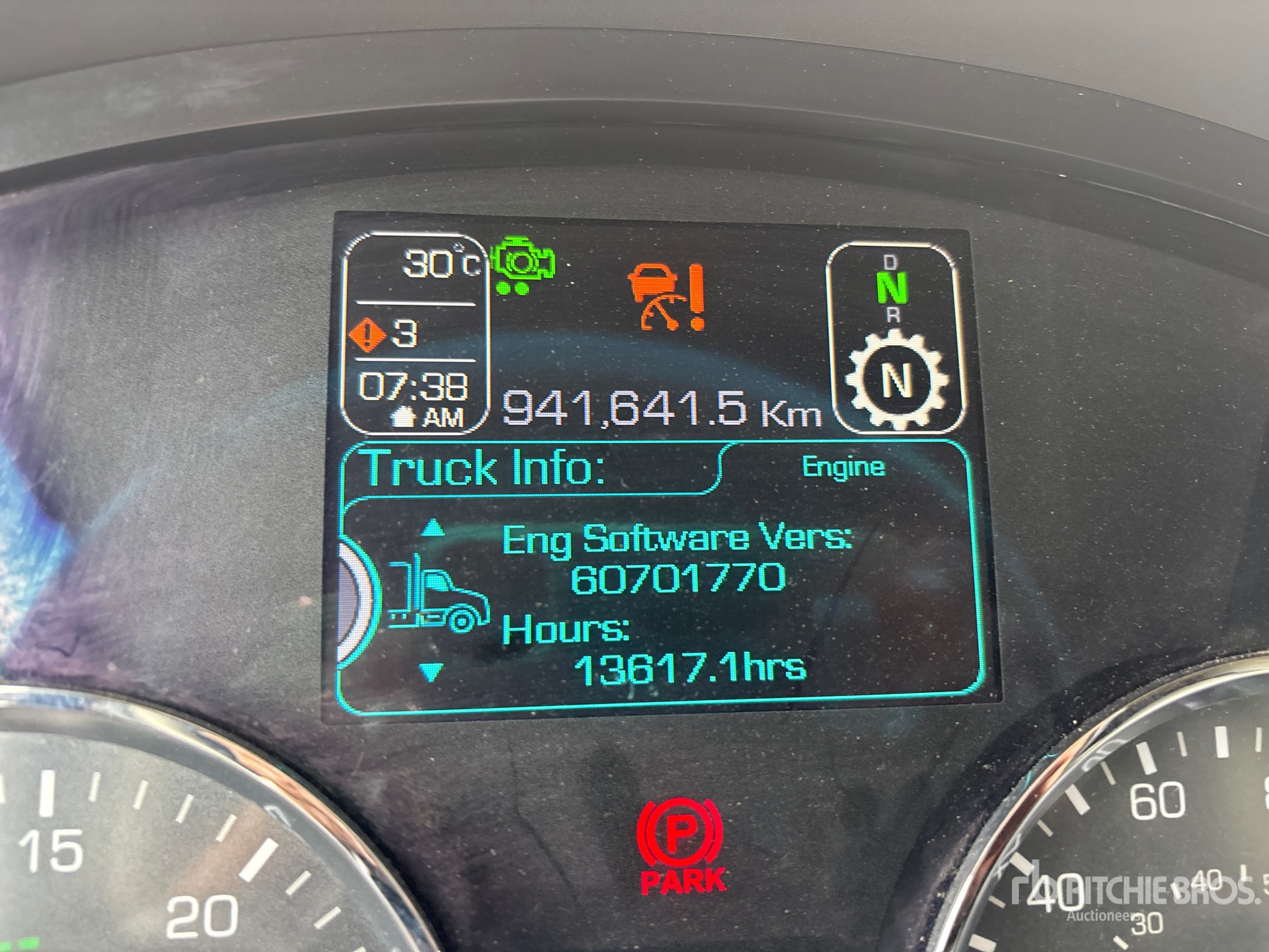 General Appearance with Hour Meter / Odometer