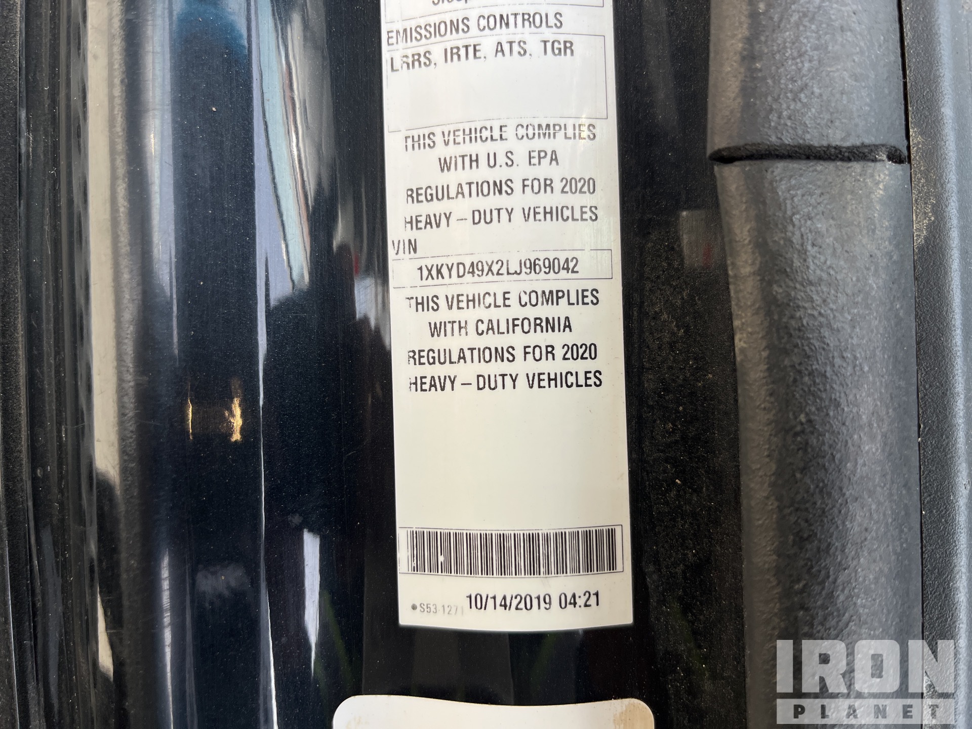 General Appearance with Second Serial Number/VIN Photo