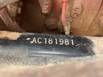 General Appearance with Second Serial Number/VIN Photo