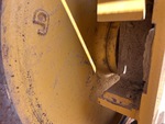 Undercarriage with Left Track Tensioner